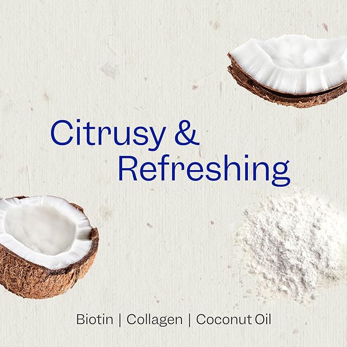 Renpure Biotin & Collagen Leave-In Conditioner Treatment - For Fuller, Thicker Looking Hair That Shines - For Fine, Thin or Limp Hair - Vitamin B7 (Biotin), Collagen - 8 Fl Oz