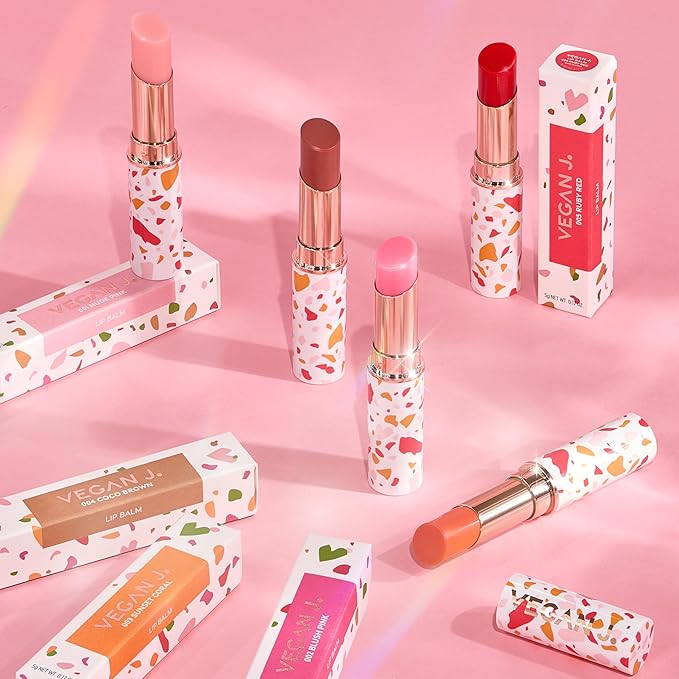Lip Balm – Long-Lasting Hydration with Natural Color – Korean Beauty, Oasis Plant Complex, Silicone-Free, Vegan & Cruelty-Free Lip Care (004 Coco Brown)