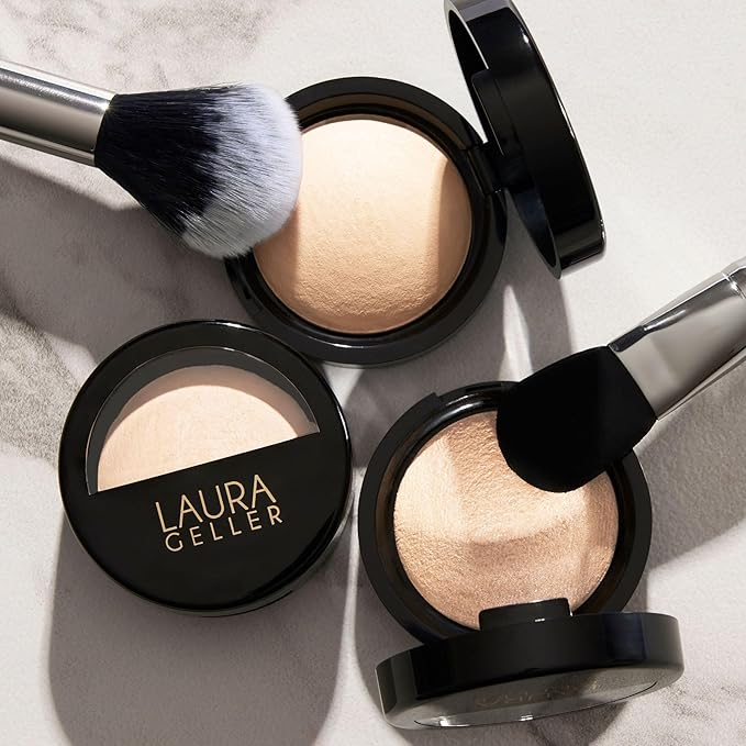 LAURA GELLER NEW YORK Baked Natural Glow Highlighter, Portofino
