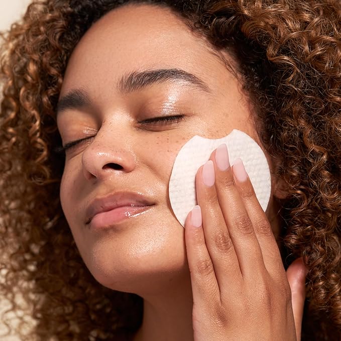 Barefaced Polishing Pads, Clinical-Grade Exfoliating Treatment, Face and Body, Peel Pads, 15% Glycolic Acid, Alpine Rose Extract, All Skin Types