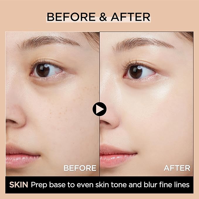 JUNG SAEM MOOL Skin Setting Tone Balancing Base 1.35 Fl Oz, Natural Expression & Pore Blurring Makeup Primer, Hydrating K-Beauty Foundation Base for a Flawless Bare-Face Look, Korean Makeup