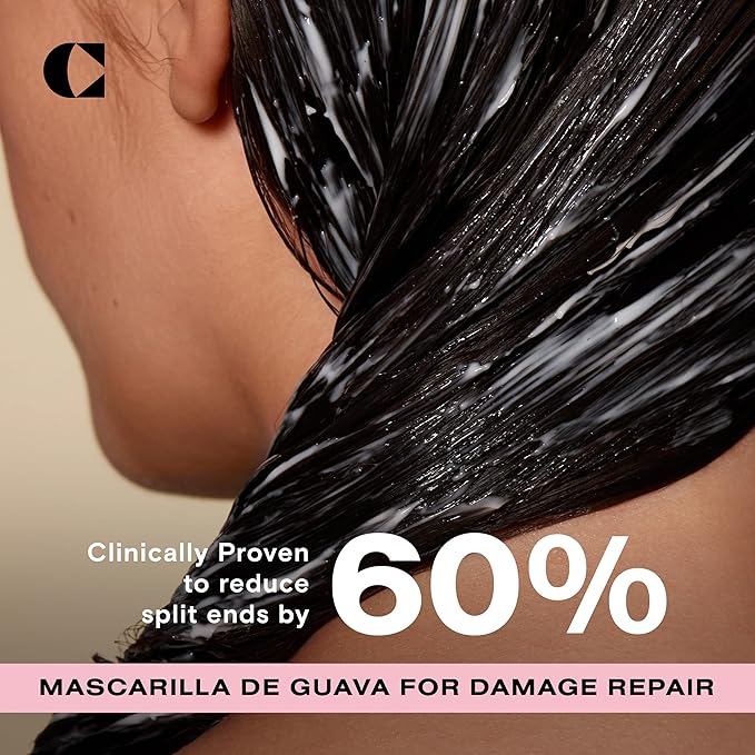 Ceremonia Guava Hair Mask Color Protection and Damage Repair with Agave, 1.69 fl. oz. | 50 ml.