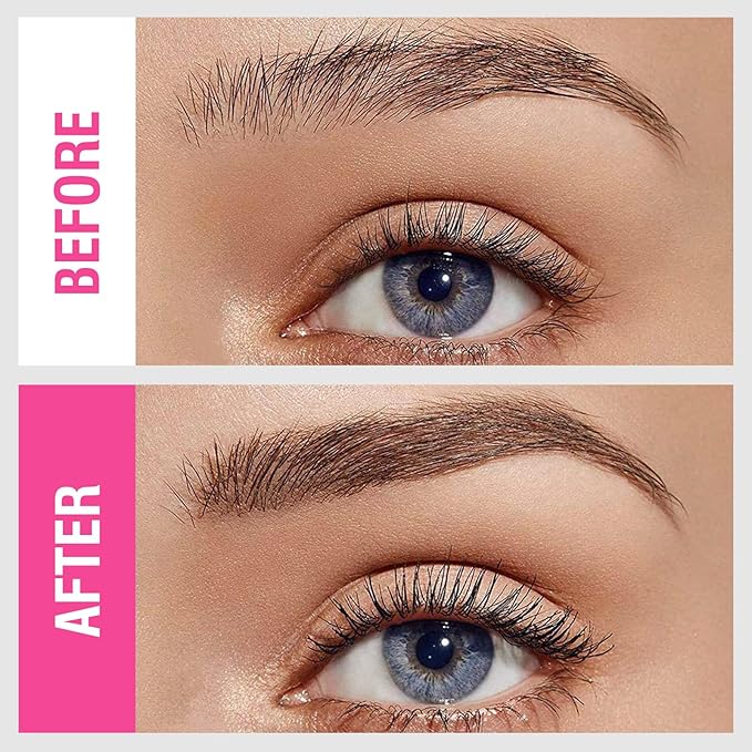 Eyebrow Pen, Brow Pencil 2-in-1 Dual-Ended Microblading Eyebrow Pencil with Micro-Fork-Tip & Precise Brush-Tip Crease Natural Hair-Like Brows, Last All-Day (Black)