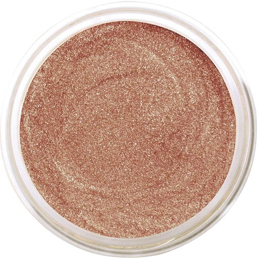 BellaTerra Cosmetics Mineral Bronzer – Travel Compact Vegan Tanning Contour Powder for Face & Body – Soft Synthetic Bristles for Smooth Foundation, Powder Sensual (Sunset Kiss)