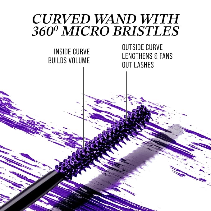 INART EXTRA LONG WEAR VOLUMIZING MASCARA (DARK PURPLE)