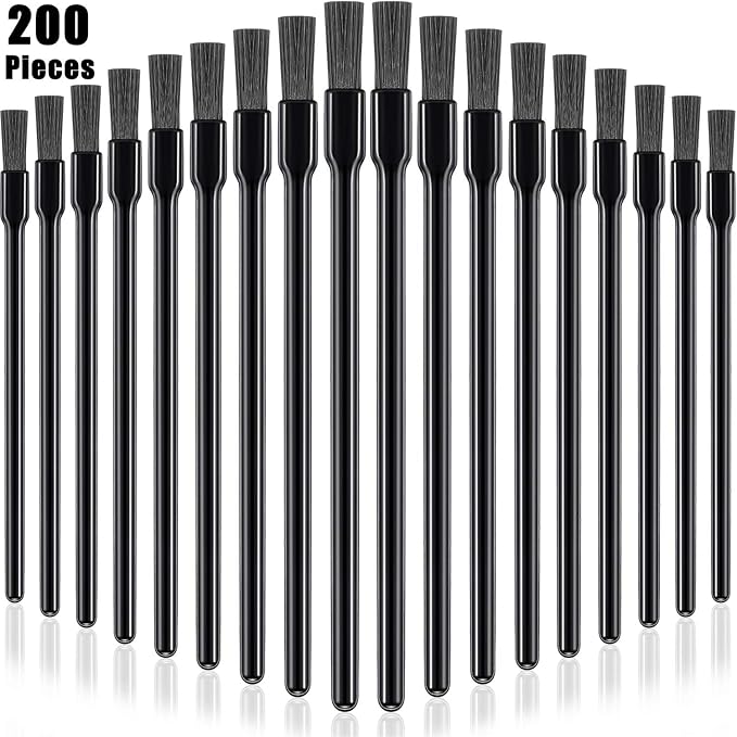 200 Pcs Lip Makeup Brushes Nail Polish Brushes Lip Gloss Applicators Lipstick Wands Makeup Cosmetic Brush Tools for Women