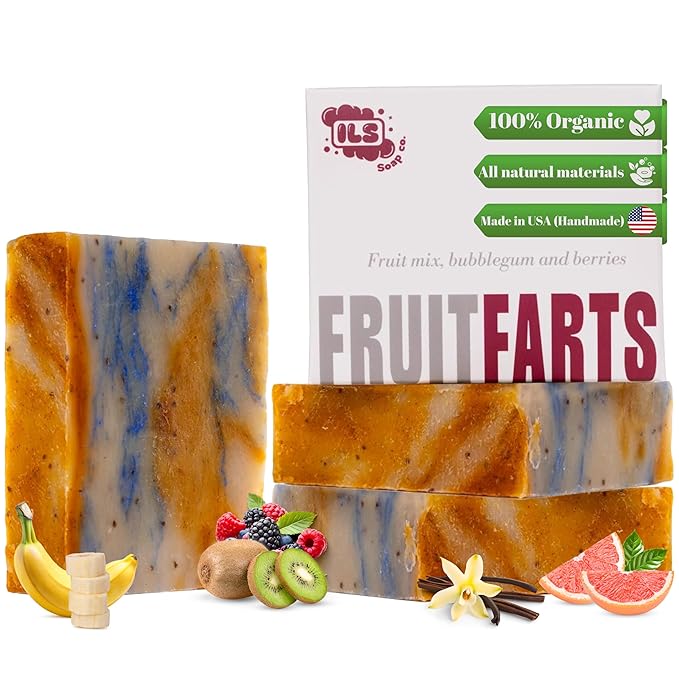 ILS Soap Co.– All-Natural Soap bar for Men & Women – Cold Process, Handmade in the USA