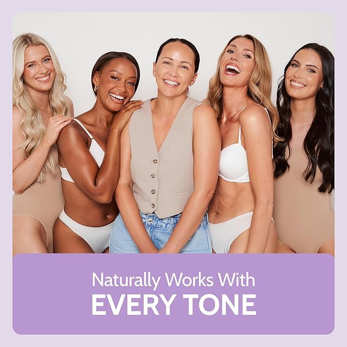 Fake Bake Flawless Self Tanning Mousse Streak-Free, Long-Lasting Natural Glow For All Skin Tones Women & Men - Sunless Tanner Includes Mitt For Easy Application, Black Coconut Scent - 6.7 oz