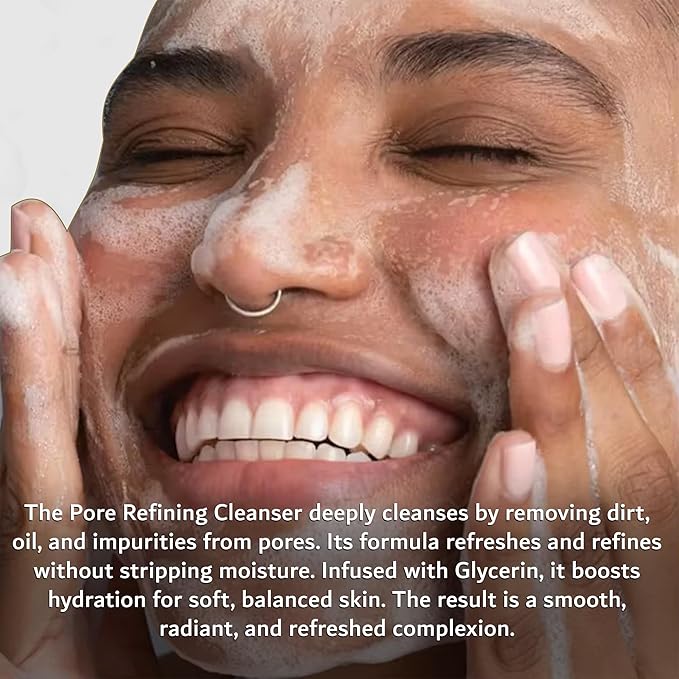 JA'ORA Deep Detox Face Cleanser – 2% Salicylic Acid + Aloe Vera – Clear Pores, Reduce Shine & Brighten Skin – Clean Beauty for Oily & Sensitive Skin – 200ml