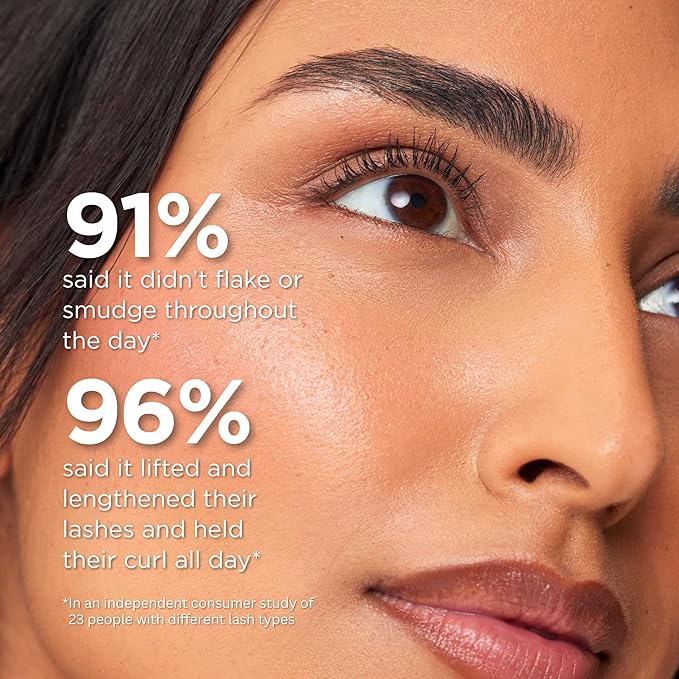 HALEYS Re-veal Lash Extension Mascara – Lengthening, Curling, Defining Black Mascara for Short and Straight Lashes – Smudge Proof, Non-Clumping, No-Flake Formula for Fuller, Longer Lashes