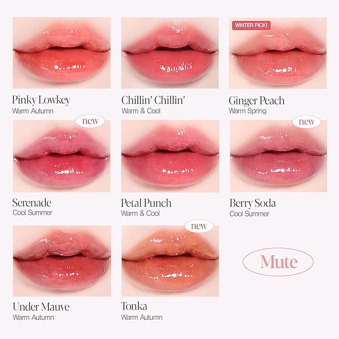 Espoir Couture Lip Tint Glaze #21 Bubbly 0.14oz | Volumizing Lip Stain with Syrupy Shine | Long-Lasting & Vibrant Color for Radiant Lip Look | Moisturizing & Glossy Lip Tint | Korean Lip Makeup