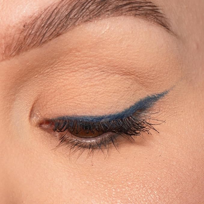 Waterproof Eyeliner Pencil - Vegan Hypoallergenic for Sensitive Eyes - Smudge Proof - Fragrance Free - Smooth (Blue)