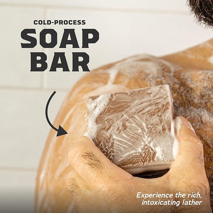 Dr. Squatch Natural Bar Soap for Men - Cold Process Soap with No Harsh Chemicals - Summer Citrus, Cool Fresh Aloe, Gold Moss, Bay Rum & Pine Tar (5 oz, 5-Pack)