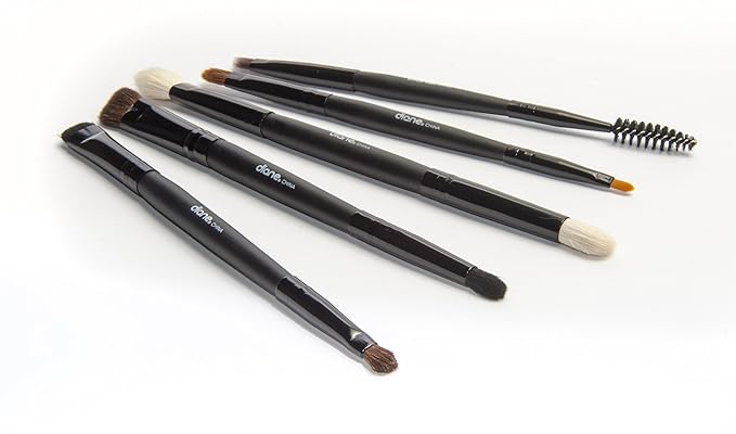 Diane D4390 Double-Sided Eye Makeup Cosmetic Brush Set - 5 Pack