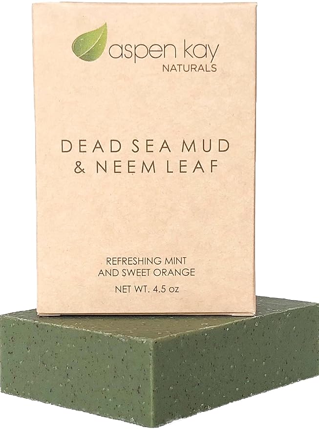 Soap Set - Made with Natural and Organic Ingredients. Gentle Soap. 1 Oatmeal Milk & Honey Soap - 1 Calamine Soap - 1 Dead Sea Mud & Neem Leaf Soap - 4.5oz Bar