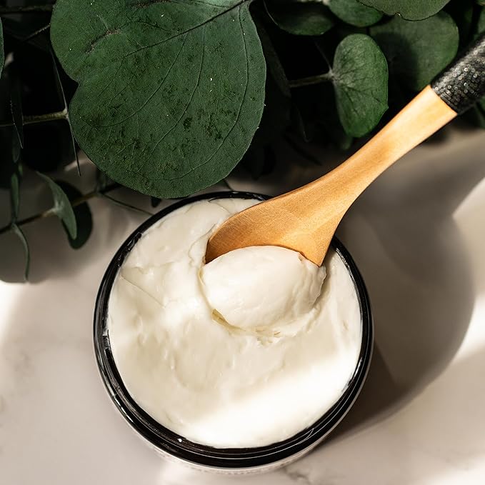 Better Shea Butter Magnesium Cream for Leg Cramps | Relieves Muscle Tension | Night Lotion Safe for Pregnancy, Kids and Babies | Organic and Natural Ingredients | Vegan, Made in USA | (Unscented)