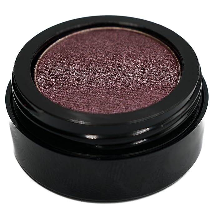 Burgundy Foil Purple Violet Mauve Shimmering Metallic Pressed Powder Single Vegan Eyeshadow; Talc, Paraben & Cruelty Free