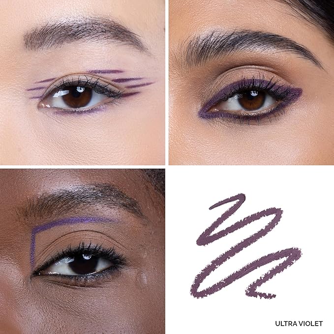 OFIR Eyeliner | Smudge-Proof, Vegan, Cruelty-Free, Waterproof Eye Pencil | Creamy Long-Lasting Formula for Precise Application | Full Coverage Eyeliner for Daily Use (Ultra Violet - Deep Purple)