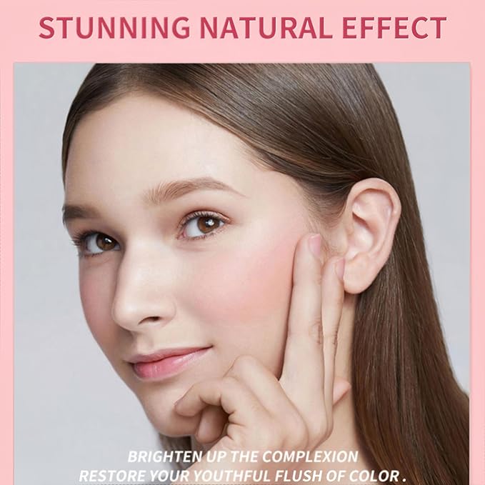 8 Color Multi-use Face Cream Blush Stick for Cheeks, Hydrating Long Lasting Makeup Blush Highlighter Stick for Cheeks Eyes Lips for Women(02)