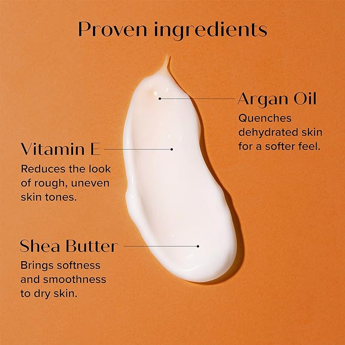 Medix 5.5 Argan Oil Cream W/Vitamin E Anti Aging Skin Care Moisturizer Body Cream | Firming Body Lotion Reduces Look Of Wrinkles, Cellulite, Crepey, & Uneven Skin Tone For Women & Men, 15 Fl Oz