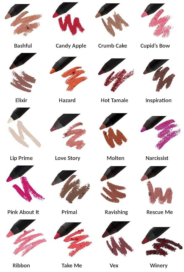 Jolie Waterproof Ultimate Lip Liner Pencil - MOLTEN (burnt orange)
