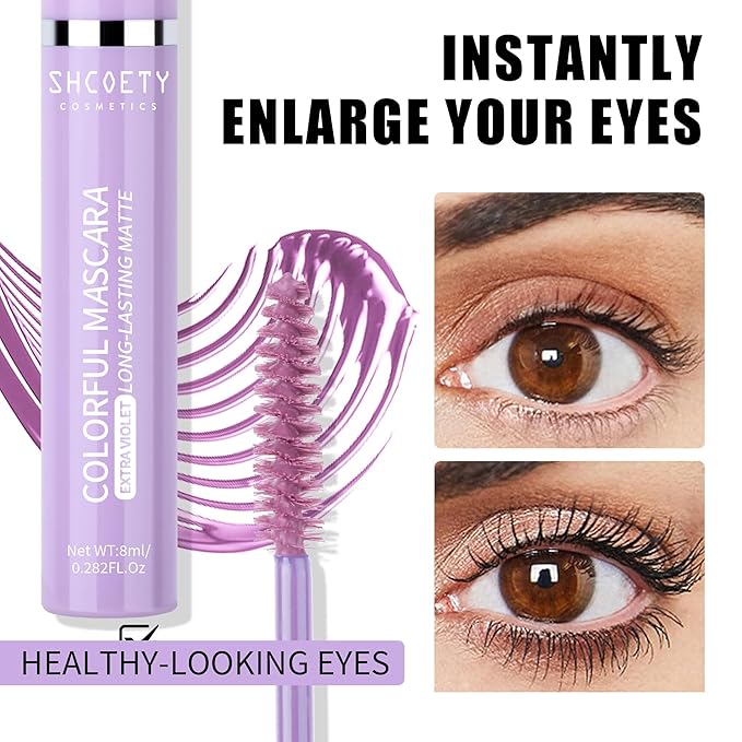 Green Mascara Makeup, Volumizing, Lengthening, Defining, Multiplying, Smudge-Proof Formula, Long-Lasting Curl Eye Makeup