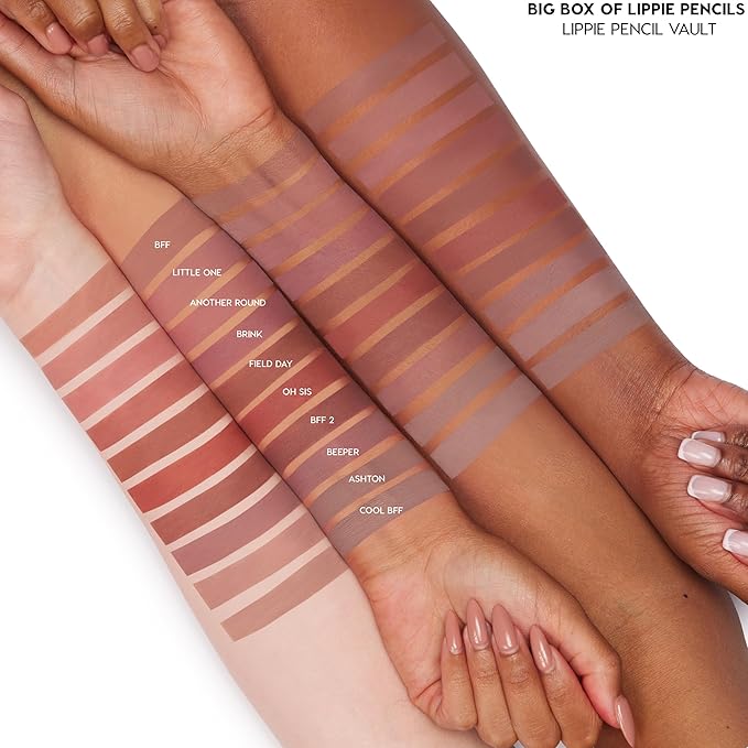 ColourPop Lippie Lip Pencil - High-Pigment, Long-Lasting Lip Liner - Sharpenable Lip Liner Pencil for High-Impact Lip Color - Vegan, Cream Formula with Precise Application - Cool BFF