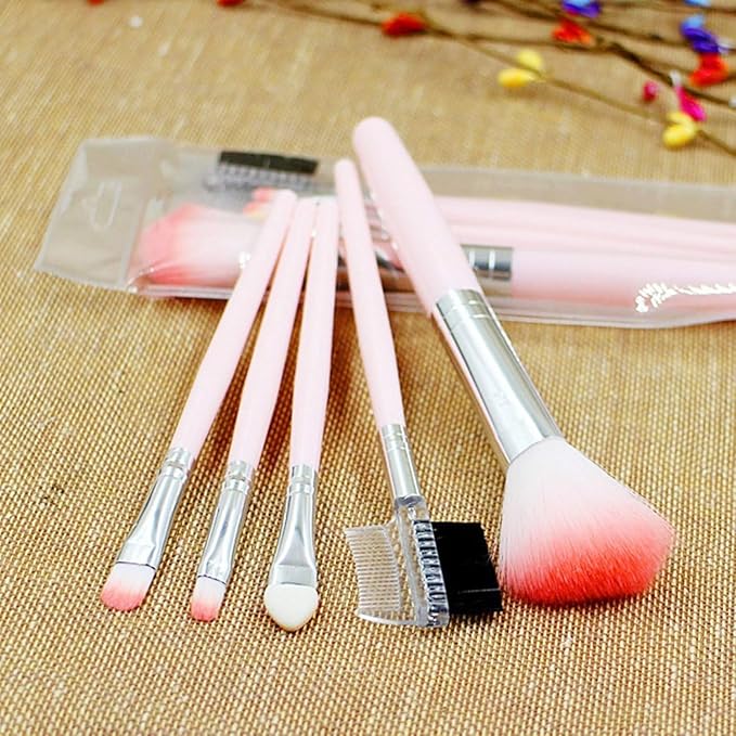 5 Pcs Set Makeup Brushes, Professional Foundation Concealer Face Eye Beauty Tool Set Cosmetic Tools Makeup Brush Sets and Kits