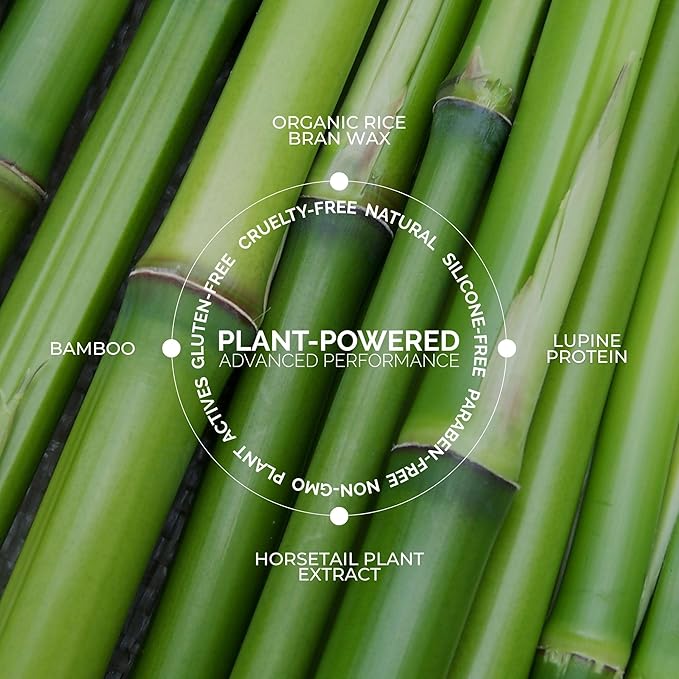 Fitglow Beauty Plant Protein Brow Gel | Natural Vegan Eyebrow Enhancer Serum | Thickening Volumizing Brow Filler | Nutrient-Rich Hair Conditioning | Strengthens, Lift, Shape & Fill | 4g - Medium Brown