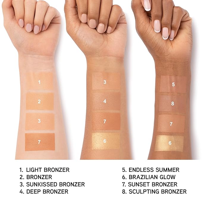 Physicians Formula Murumuru Butter Bronzer, Moisturizing, Nourishing Murumuru Butter for Silky Glow, Dermatologist Tested, Hypoallergenic, Vegan & Cruelty-Free - Sunkissed Bronzer