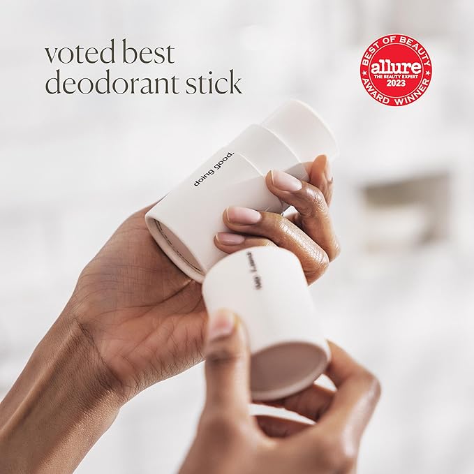 evolvetogether Aluminum Free Natural Deodorant for Women & Men | Lemon, Sage & Patchouli | Neutralizes Odors, Soothes Skin | Vegan, Cruelty-Free, Baking Soda Free | Made in USA (Tulum, 1.69 Oz)