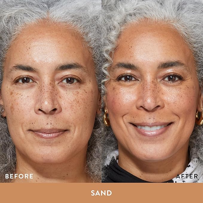 LAURA GELLER NEW YORK Better Than ‘Block Skincare-Infused Serum Foundation with Broad Spectrum SPF 50+, Sand