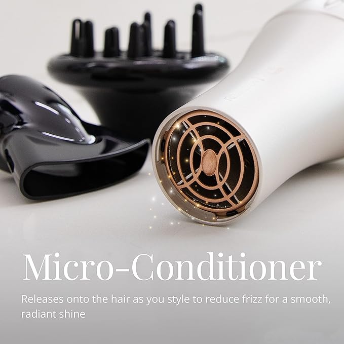 REMINGTON Shine Therapy Argan Oil & Keratin Hair Dryer/Blow Dryer (Pack of 2)