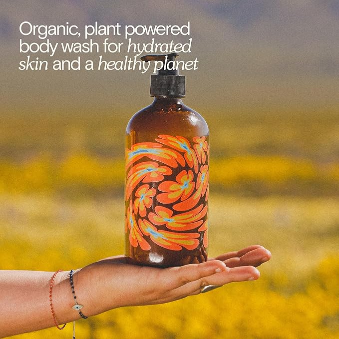 Bathing Culture, Mind + Body Wash, 16oz, Meadow Vision (Recycled Plastic)