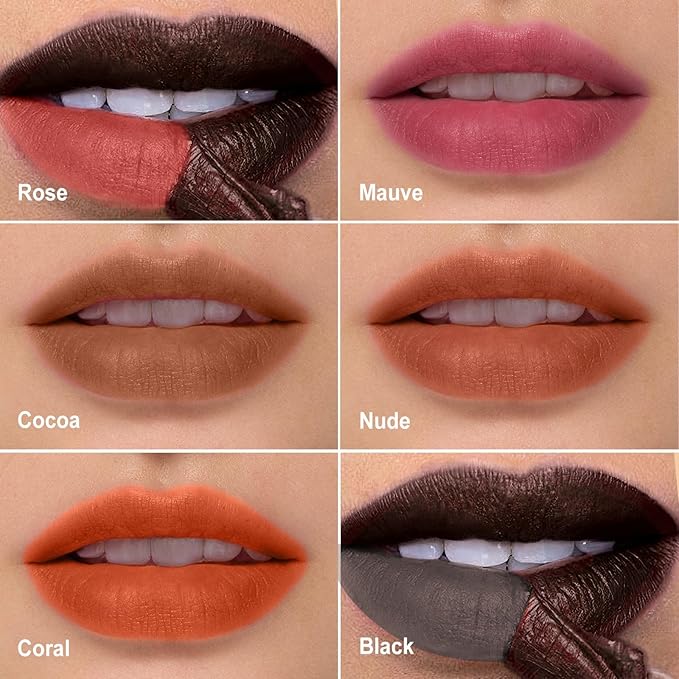 OETUIOW Lip Tint Stain Peel Off - Waterproof Lip Liner Stain, Moisturizing Long-Lasting Lip Stain, Create A Natural Lip Color, Enhancing Complexion for All Skin Types (Mauve, 0.12 Fl Oz (Pack of 1))