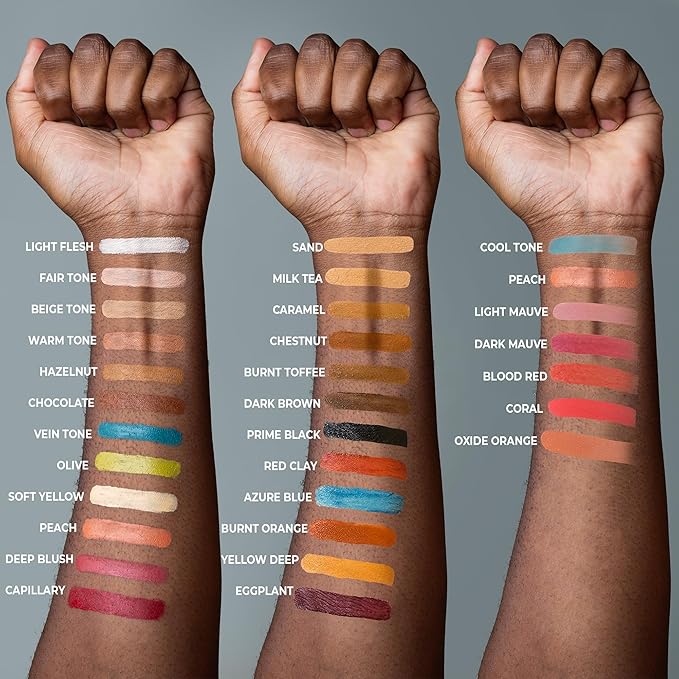 Narrative Cosmetics Alcohol Palette Refill Pans - Skin Tones - Sand