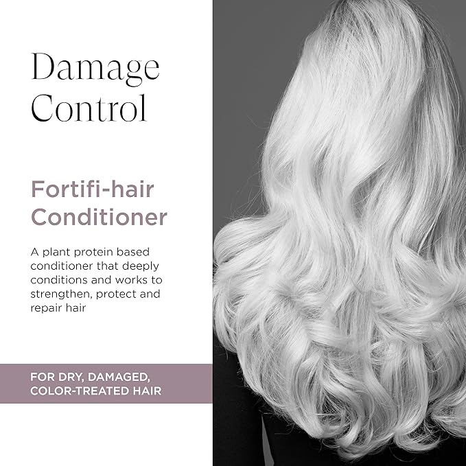 Fortifi-hair Moisturizing Conditioner Intensive Repair Conditioner for Dry, Damaged Hair, Rejuvenates, Rebuilds, Vegan, 32 Oz