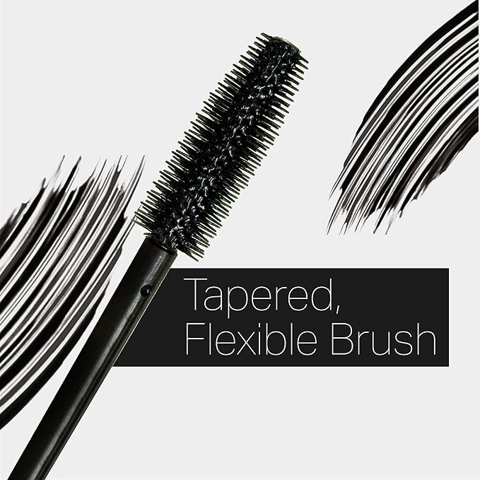 HD Lash Lift Lengthening Mascara for Volume with Washable Ultra-Black Formula | No Flaking, Smudging, or Clumping, 0.24 Fl Oz