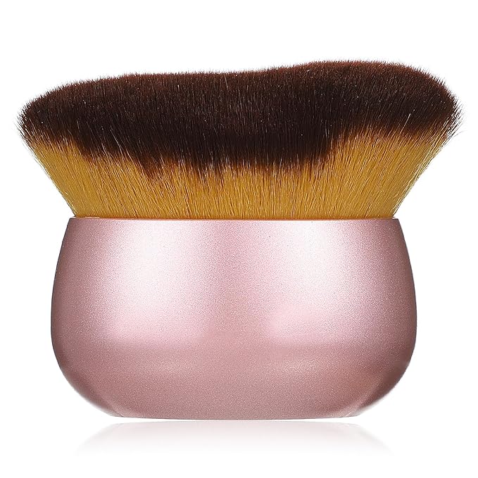 Extra Large Body Makeup Brush For Self Tanner Leg Makeup Bronzer Blend Wet Dry Use Oval Face Back Make Up Brush Mousse Blending Brushes for Provides More Even Pretty Application