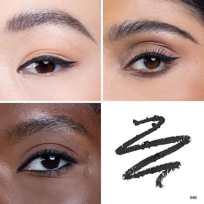 OFIR Eyeliner | Smudge-Proof, Vegan, Cruelty-Free, Waterproof Eye Pencil | Creamy Long-Lasting Formula for Precise Application | Full Coverage Eyeliner for Daily Use (Ink- Soft Black)