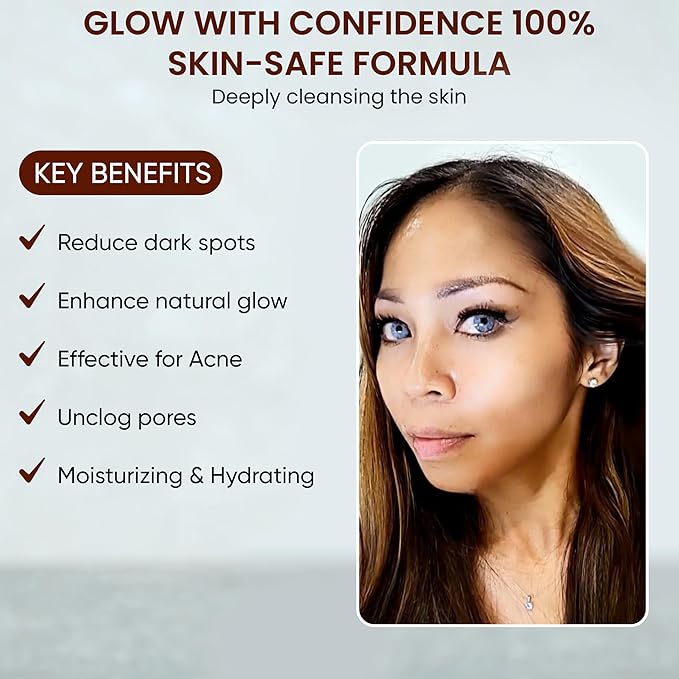 Live Healthy Turmeric Foaming Face Wash - Turmeric Face Wash with Brush, Deep Cleansing, Gentle, Facial Cleanser, Makeup Remover, Natural Formula for Acne, Blackhead & Oil Control, Hydrating -150ml
