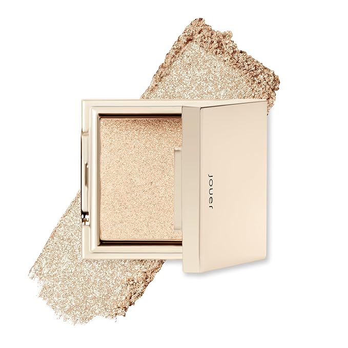 Jouer Powder Highlighter - Highlighter Powder for Face - Luminizer Makeup - Buildable Pigment - Talc, Paraben, Cruelty Free & Vegan - Citrine