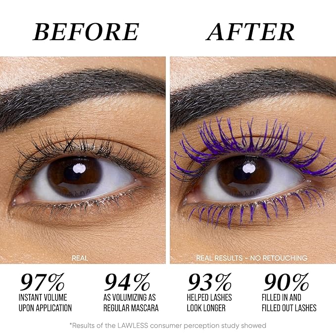INART EXTRA LONG WEAR VOLUMIZING MASCARA (DARK PURPLE)
