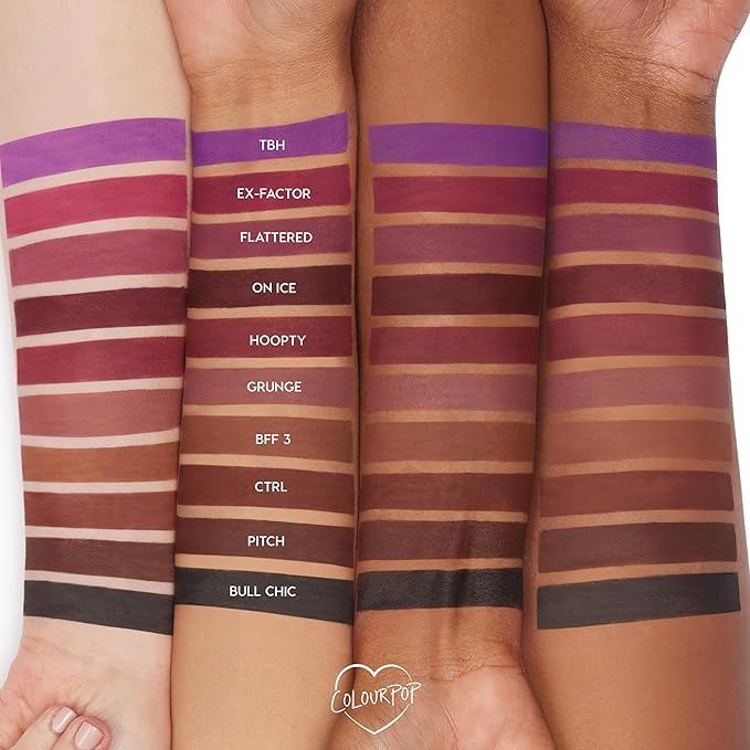ColourPop Lippie Lip Pencil - High-Pigment, Long-Lasting & Sharpenable Lip Liner with High-Impact Color - Vegan, Cream Formula with Precise Application - Bull Chic (0.35 oz)