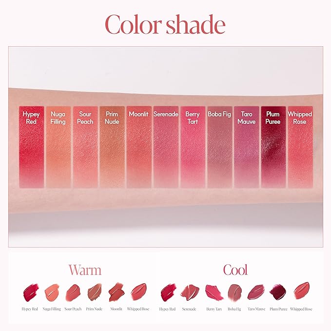 Espoir Couture Lip Tint Fitting Blur #6 Serenade 0.14oz | Soft and Creamy Color for Blurry Lip Look | Smudge-Proof Fixing Lip Stain | Lightweight and Comfortable Matte Finish