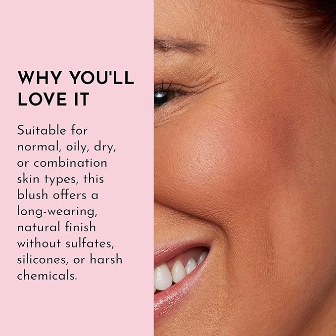 LAWLESS Make Me Blush Talc Free Velvet Blush, Sakura, Pink, 0.18 Ounce