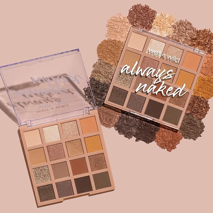wet n wild Always Naked Eyeshadow Palette - Nude Neutrals