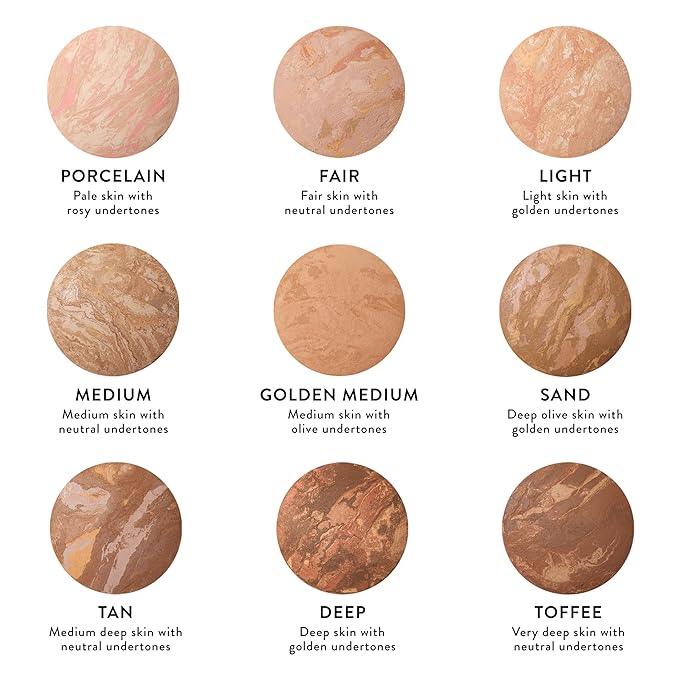 LAURA GELLER NEW YORK Baked Balance-n-Brighten Foundation with Kabuki Brush Makeup Set, Fair