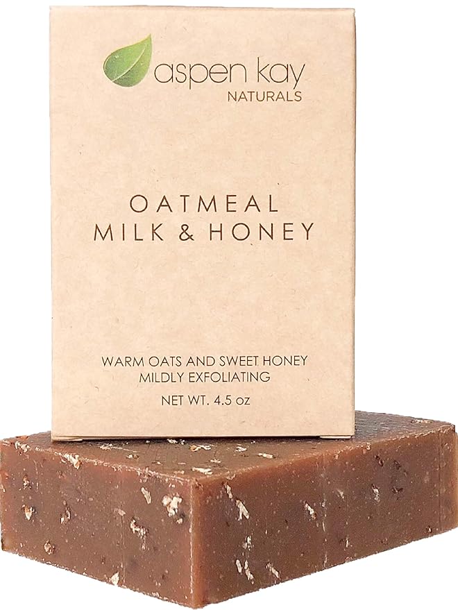 Soap Set - Made with Natural and Organic Ingredients. Gentle Soap. 1 Dead Sea Mud & Charcoal Soap - 1 Oatmeal Milk & Honey Soap - 1 Aloe Vera & Calendula Soap - 4.5oz Bar