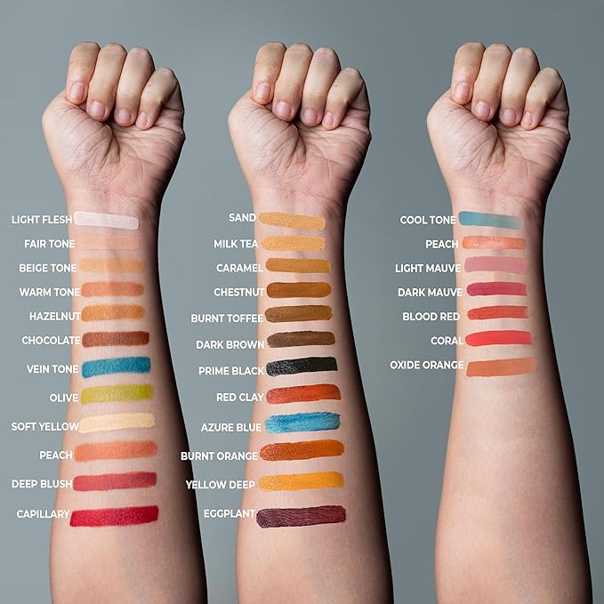 Narrative Cosmetics Alcohol Palette Refill Pans - Skin Tones - Fair Tone
